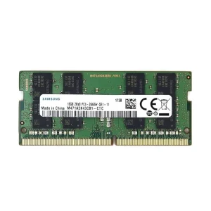 رم لپتاپ سامسونگ 16 گیگ ddr4 تک چنل با فرکانس 2666 cl22 درحدنو