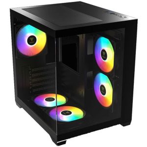 قاب کیس گیم دیاس مدل aura gc101M مشکی پلمپ