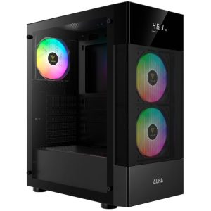 قاب کیس گیم دیاس مدل aura gc5 مشکی پلمپ