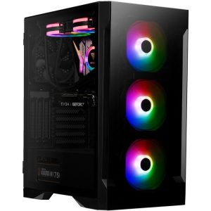قاب کیس گیم دیاس مدل talos e2 elite مشکی پلمپ