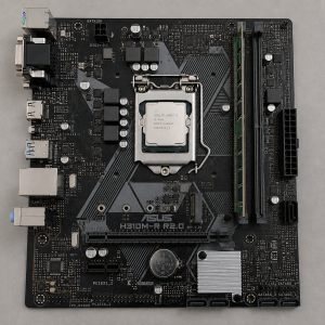 باندل / مادربرد ام اس ای مدل h310 m pro/ پردازنده core i3 9100/ رم 8 گیگ جی اسکیل ddr4 با فرکانس 2400/ کارکرده