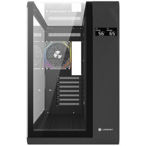 قاب کیس لاجیکی مدل c654b مشکی پلمپ